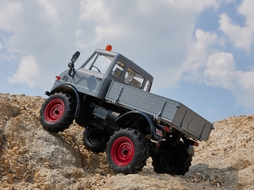 DPFMS12405RTRGY FMS FXC24  Unimog 421 1:24 - RTR 2.4GHz grau
